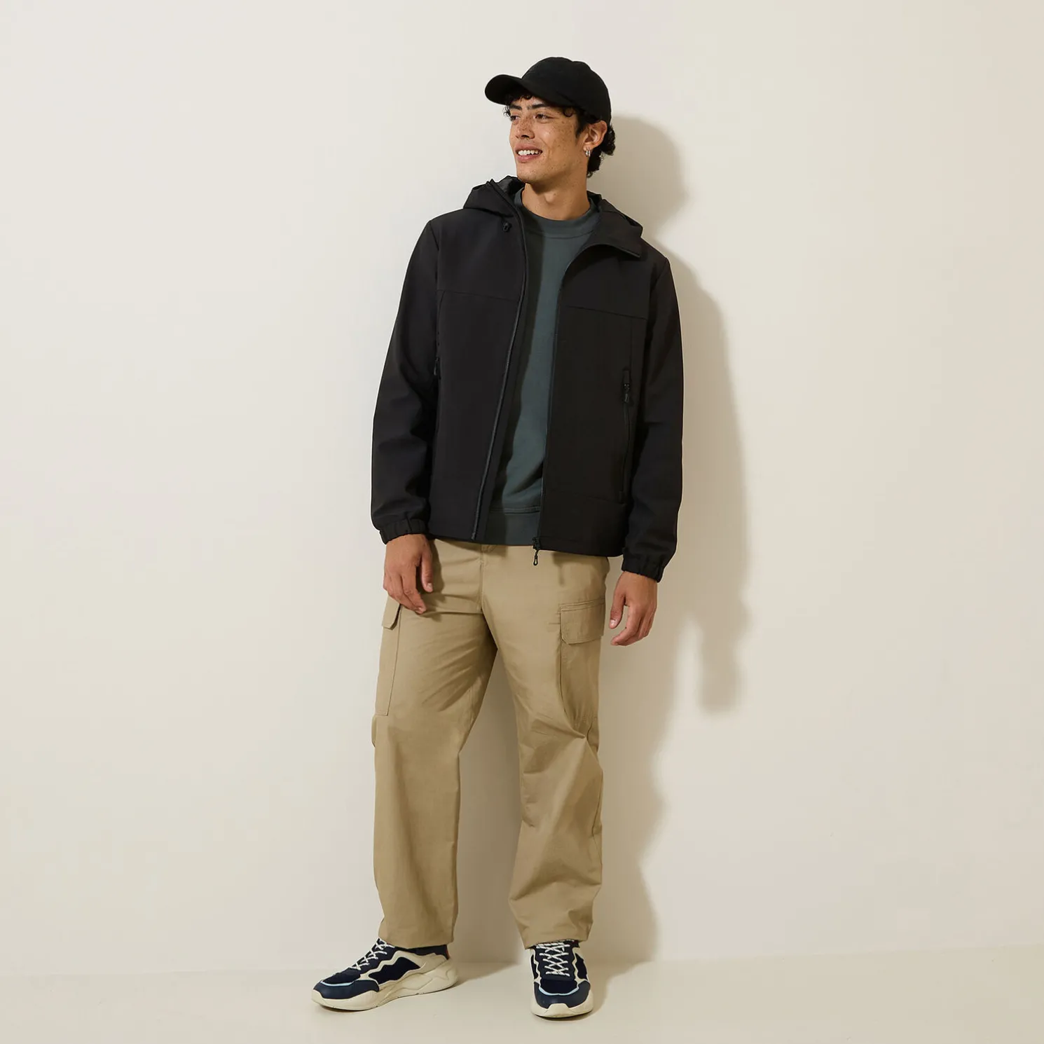 Windjack met capuchon